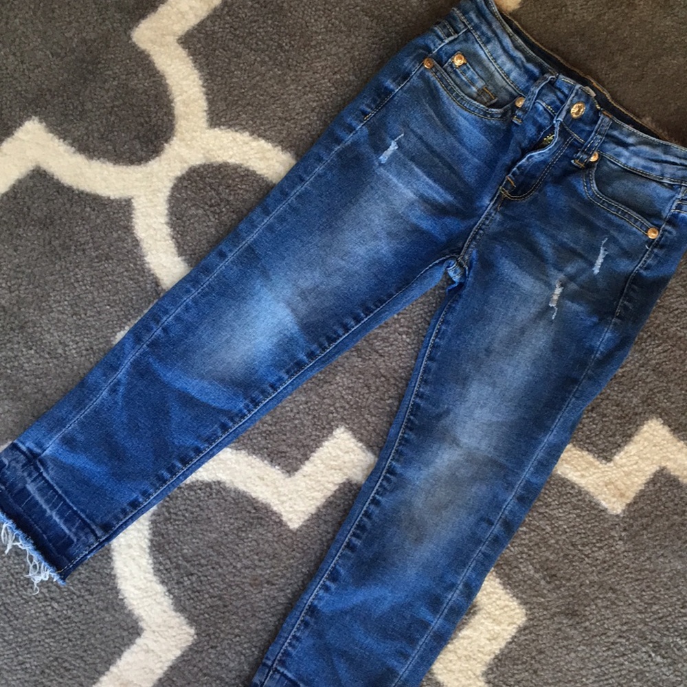 7 for all mankind ankle skinny for girls